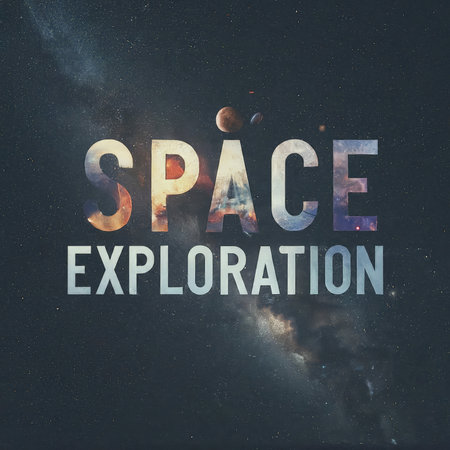 space background with galaxy textの素材