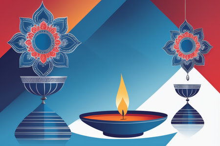 vector illustration of a beautiful background for ramadan kareemの素材