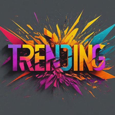 modern colorful text banner design. vector illustrationの素材