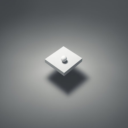 3d ed white podium.の素材