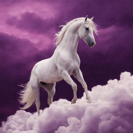 horse in the cloudsの素材