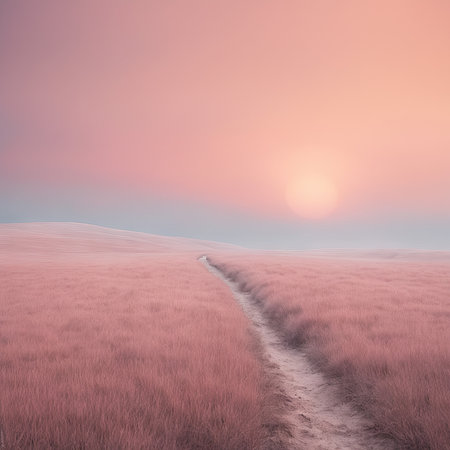 beautiful sunset in the desertの素材