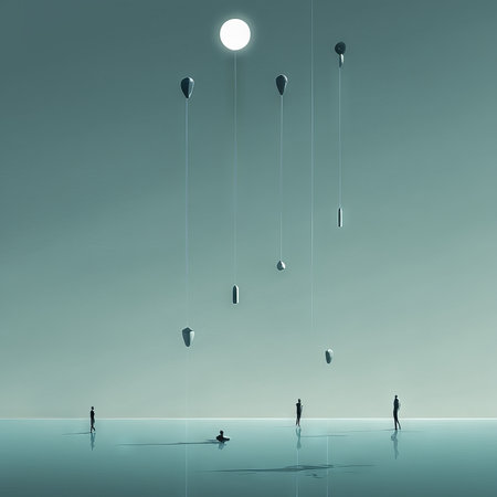 floating in a night sky, 3d . computer digital drawing.floating drawing.の素材