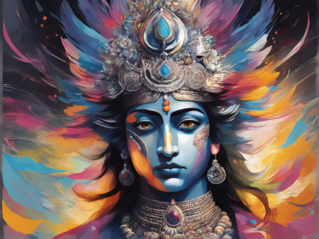 indian woman in styleの素材