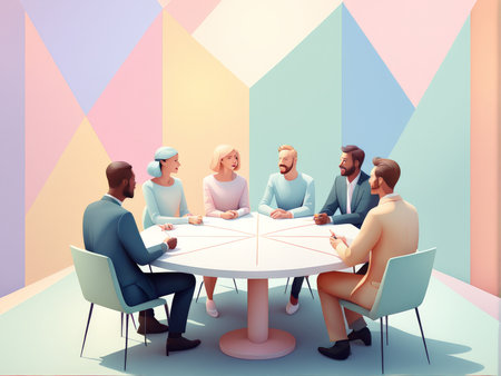 creative business meeting conceptの素材