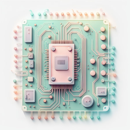 circuit board computer hardwareの素材