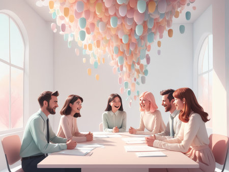 business people working in office. meeting.の素材