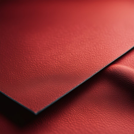 red leather texture backgroundの素材