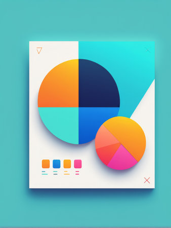 modern business abstract backgroundの素材