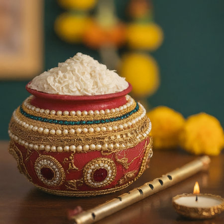 indian traditional festival of raksha bandhan, hi and rakhi, elegant kum. wrist band whichの素材