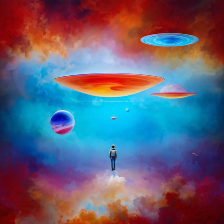 the man and planetの素材