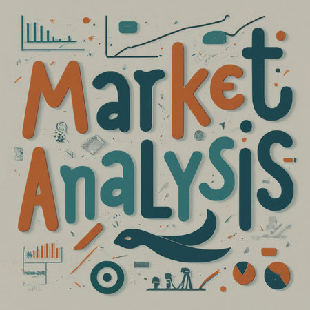 business analysis and market analysis. doodle hand drawn vector illustration.の素材