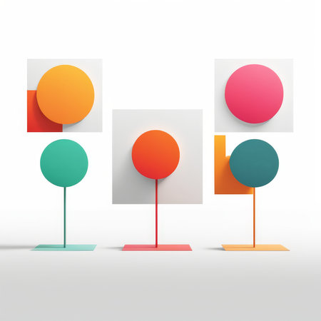 3d image. empty abstract podium for product advertising.の素材