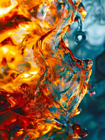 abstract background with colorful patternの素材