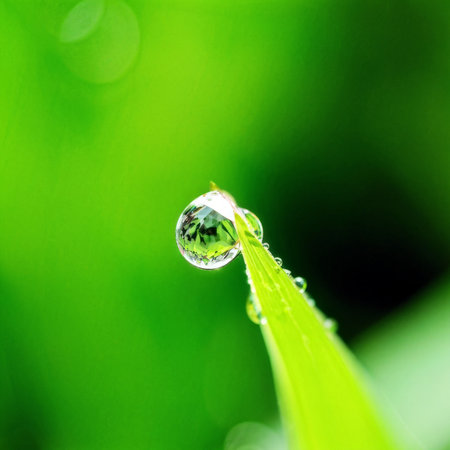 green plant in the gardenの素材