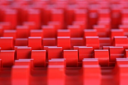 Abstract pictures red plasticの写真素材