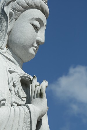 Guan Yin blessingの写真素材