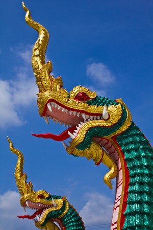 Naga straight up the stairs of the church.の写真素材