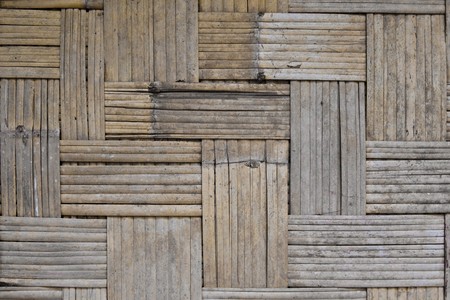 Bamboo basketry.の写真素材