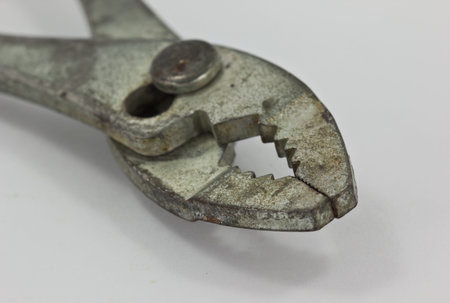Locking pliers.の写真素材