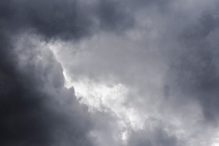 Threatening clouds