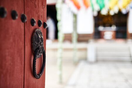 Bulguksa Buddhist temple, Gyeongju, South Korea.の写真素材