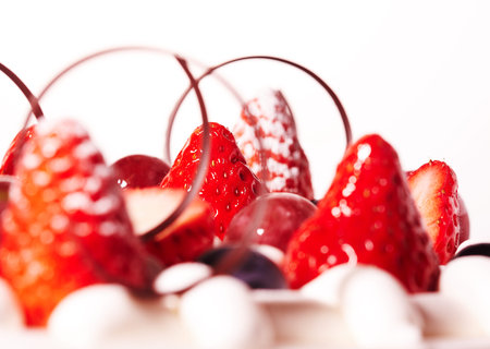 Cake gift for the anniversaryの写真素材