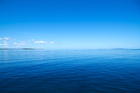 The marine landscape of Fiji.の写真素材