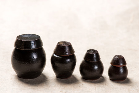 A miniature crock