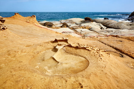 Yehliu Geopark in Taiwan.