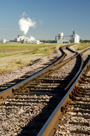 An ethanol production plant in South Dakota.