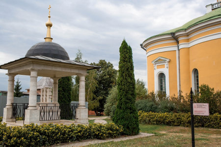 Cathedral of the Beheading of the Head of John the Baptist in the Zaraisk Kremlinのeditorial素材
