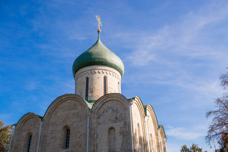 Spaso-Preobrazhensky Cathedral, the city of Pereslavl-Zalessky. Russia