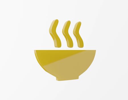 Sustainable Development Goals Zero Hunger icon. 3D renderingの写真素材