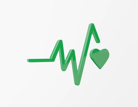Sustainable Development Goals Good Health and Well-being icon. 3D renderingの写真素材