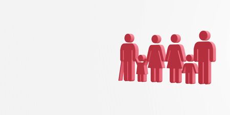 Sustainable Development Goals No Poverty icon. 3D renderingの写真素材