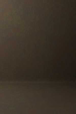 Photo studio portrait backdrop. Background painted scratch texture dark brown, rusty with spot...