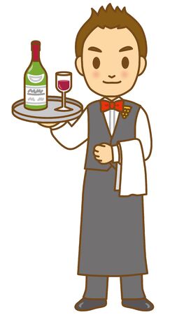 Sommelierの写真素材