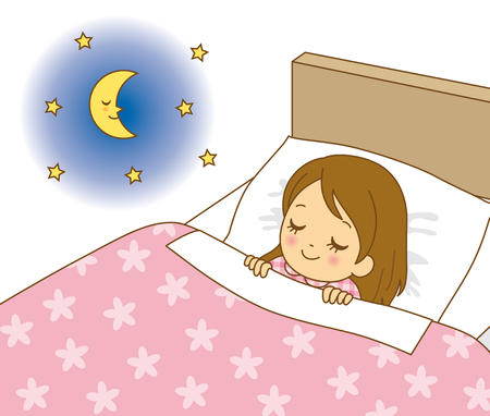 Sleep femaleの写真素材