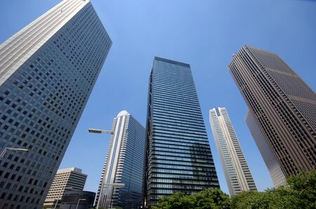 Skyscrapers in Shinjukuのeditorial素材