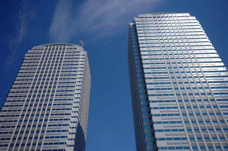 High rise buildingの写真素材