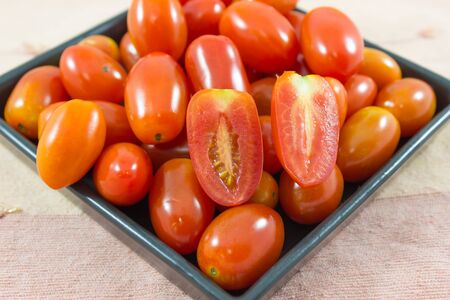 Fresh  cherry tomatoの写真素材