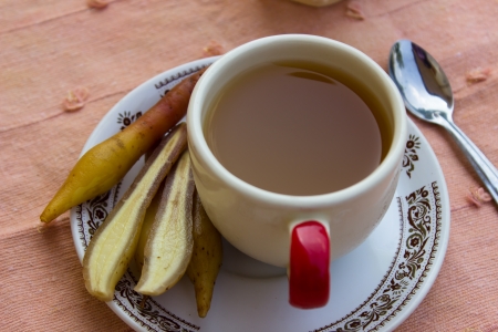 Fingerroot  Juice ,Thai ginger for healthy の写真素材