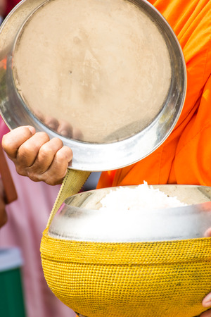 Buddhist monkの写真素材