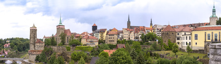 Bautzen is a hill-top town in eastern Saxony, Germany, and administrative centre of the eponymous district. It is located on the Spree River. Bautzen is often regarded as the unofficial, but historical capital of Upper Lusatia, and it is the most importanのeditorial素材