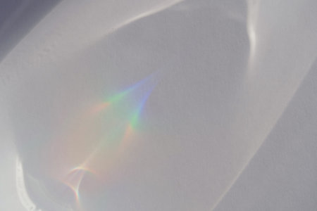 Abstract natural light refraction silhouette on water surface mock up.Caustic effect light...