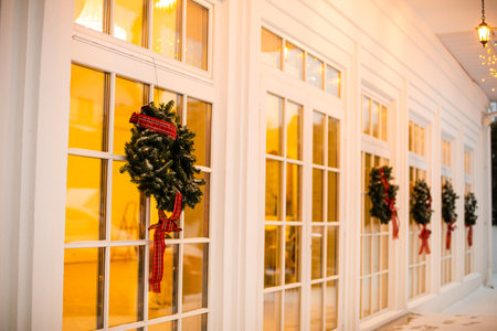 Merry Christmas and Happy New Yearの写真素材