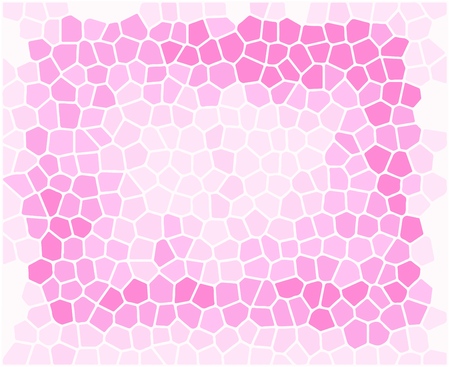 Purple mosaic pentagon vector background with an empty space at the middle of image. Geometric layout for printing magazine cover, advertise presentation, flyerのイラスト素材