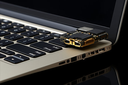 Headphone Jack Replacement. Step-by-Step Guide for Fixing Damaged Jacks on Devicesの素材