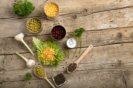 Canned beans. Useful trace elements. Ingredients for cooking. Proper nutrition, non-GMO. Organic...